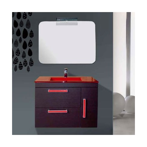 MUEBLE DE BAÑO ROMA WENGUE 80 CM 