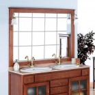 MUEBLE DE BAÑO RUSTICO CRUZ 140 CM